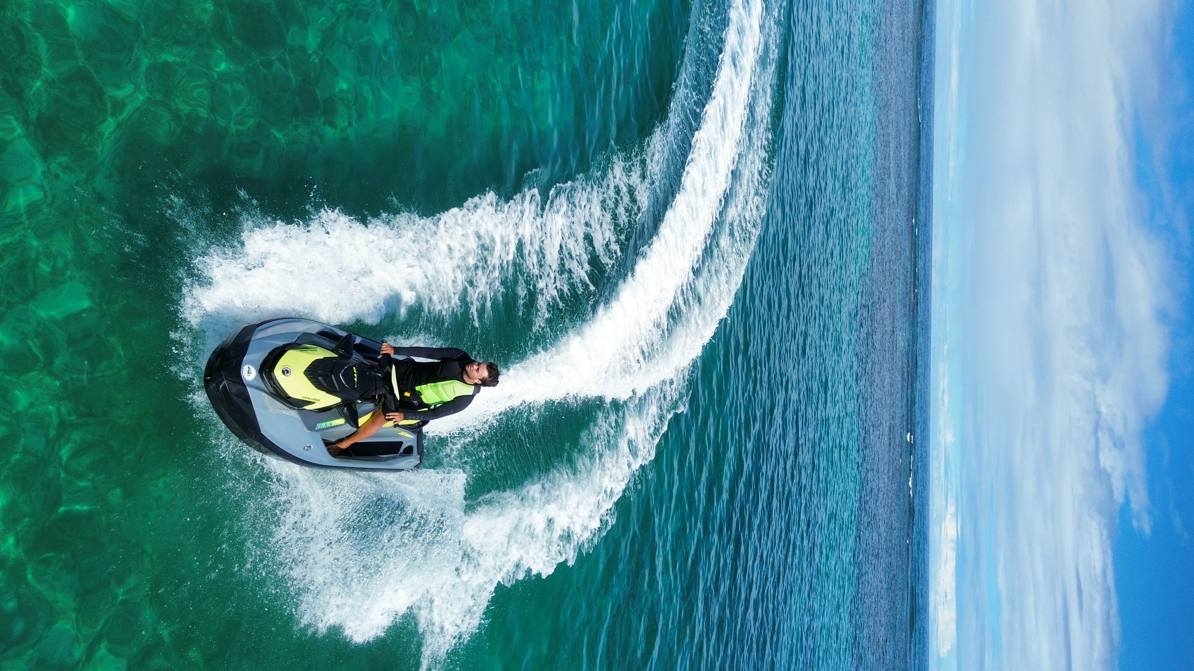 Aventura de jet ski em Maragogi